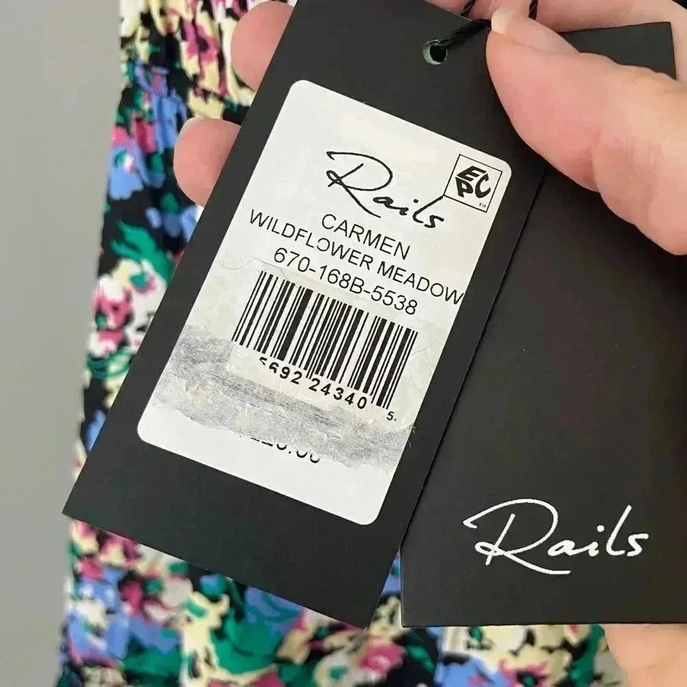 NWT Rails Carmen Mini Dress Wildflower Meadow size Small - Picture 11 of 14